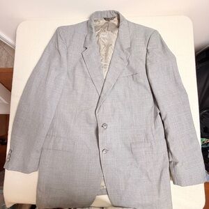 Elegant Light Gray Men's Blazer